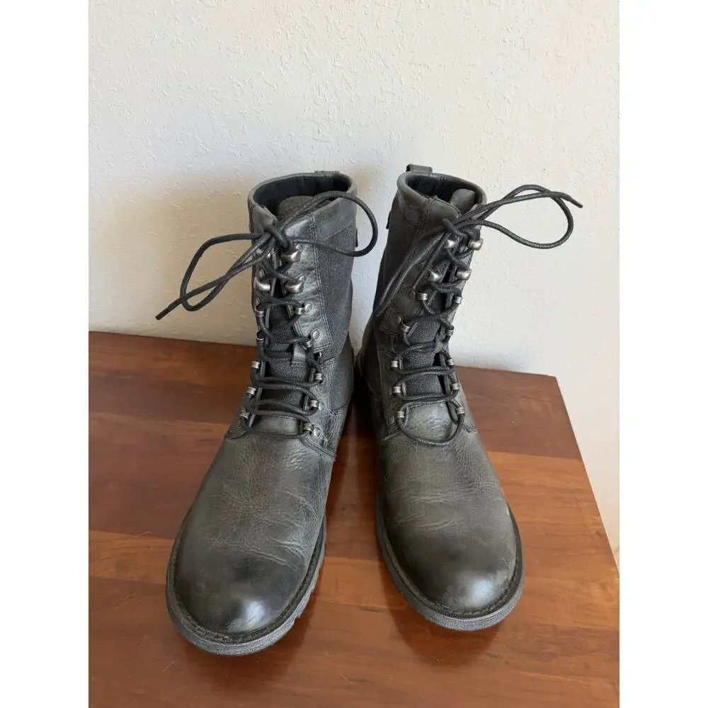 Durango Drifter Slate Black Gray Drifter Military Lacer Combat Boots Mens 9